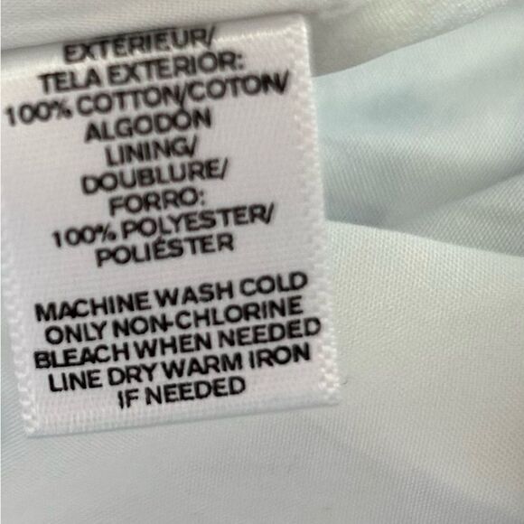 Ann Taylor LOFT Blue White Striped A-Line Pleated Mini Skirt Size 14 - Picture 4 of 7